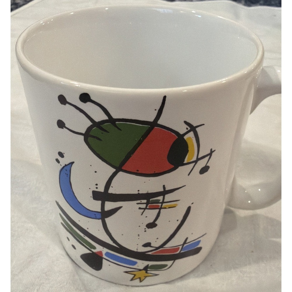 Joan Miro Abstract Art Espana Spain Mug Souvenir Coffee Cup‎ TNT